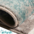 دکتر فرش - فرش ماشینی مدرن - فرش مدرن محتشم مدل 100410 رنگ فیروزه ای فرش مدرن 1