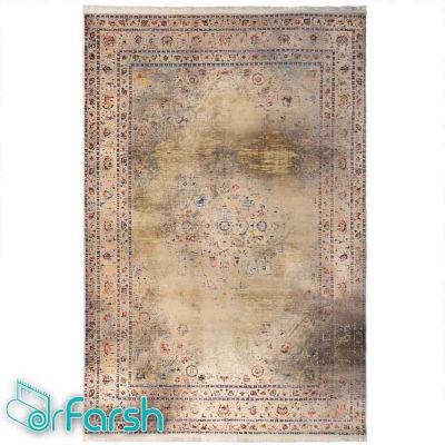 دکتر فرش - فرش وینتیج (کهنه نما) - فرش وینتیج محتشم مدل 100607 + ارسال رایگان + امکان خرید اقساطی | دکترفرش