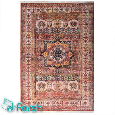 دکتر فرش - فرش وینتیج (کهنه نما) - فرش وینتیج محتشم مدل 100609 + ارسال رایگان + خرید اقساطی | دکترفرش