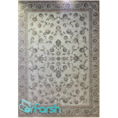 دکتر فرش - فرش 700 شانه - فرش 700 شانه قیطران طرح فیلا رنگ کرم فیلا؛ طرحی جدید از قیطران