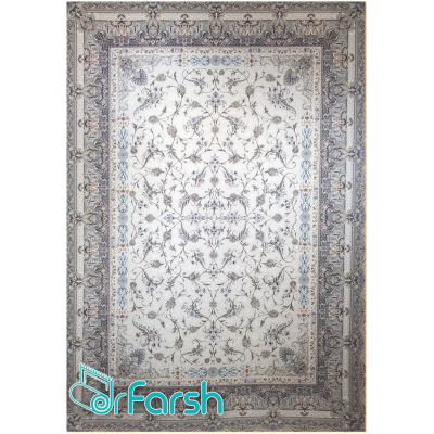 دکتر فرش - فرش 1500 شانه - فرش 1500 شانه قیطران طرح شهرزاد رنگ کرم شهرزاد؛ طرحی جدید از قیطران