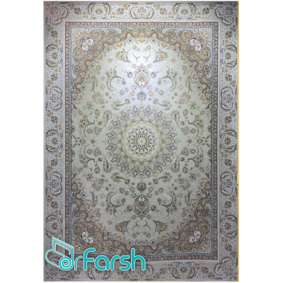 دکتر فرش - فرش 1500 شانه - فرش 1500 شانه قیطران طرح بهناز رنگ کرم بهناز؛ طرحی جدید از قیطران