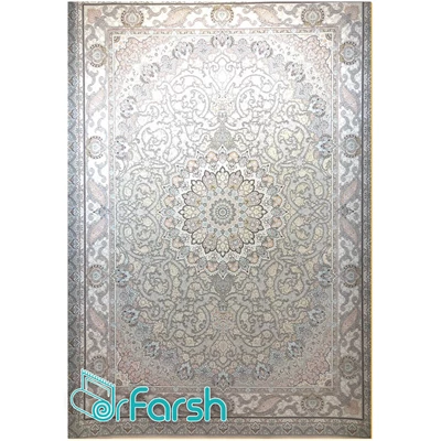 دکتر فرش - فرش 1500 شانه - فرش 1500 شانه قیطران طرح مستانه رنگ فیلی + ارسال رایگان + امکان خرید اقساطی | دکترفرش