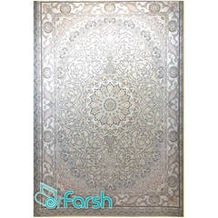 فرش 1500 شانه قیطران طرح مستانه رنگ فیلی