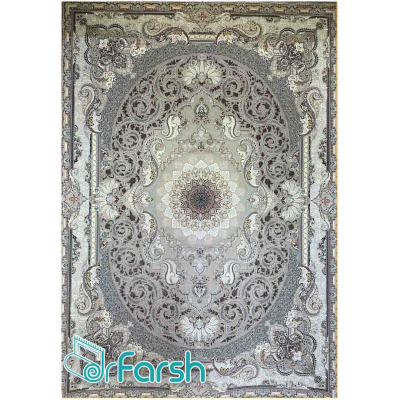 دکتر فرش - فرش 1500 شانه - فرش 1500 شانه قیطران طرح زرین رنگ فیلی زرین؛ طرحی جدید از قیطران