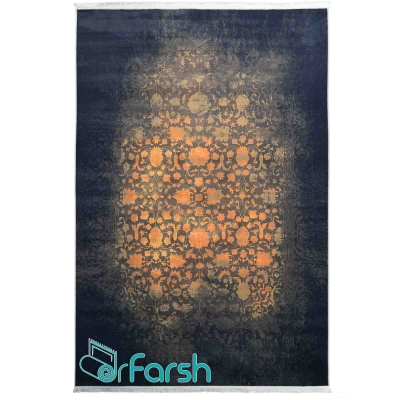 دکتر فرش - فرش وینتیج (کهنه نما) - فرش وینتیج محتشم مدل 100603 رنگ طلایی + ارسال رایگان + امکان خرید اقساطی | دکترفرش