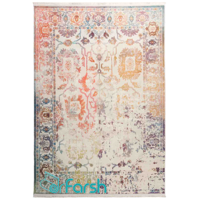 دکتر فرش - فرش وینتیج (کهنه نما) - فرش وینتیج محتشم مدل 100616  + ارسال رایگان + خرید اقساطی | دکترفرش