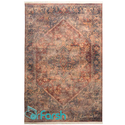 دکتر فرش - فرش وینتیج (کهنه نما) - فرش وینتیج محتشم مدل 100624  + ارسال رایگان + خرید اقساطی | دکترفرش