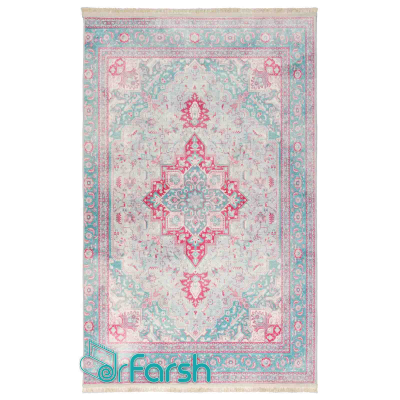 دکتر فرش - فرش وینتیج (کهنه نما) - فرش وینتیج محتشم مدل 100625 رنگ خاکستری روشن  + ارسال رایگان + خرید اقساطی | دکترفرش