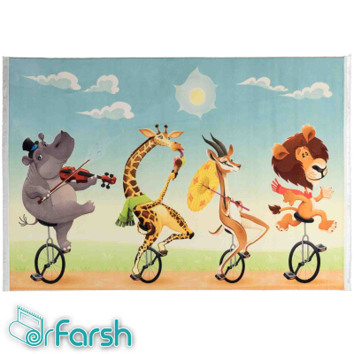دکتر فرش - فرش اتاق کودک - فرش کودک محتشم مدل 100213 فرش کودک