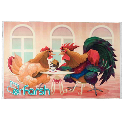 دکتر فرش - فرش اتاق کودک - فرش کودک محتشم مدل 100214 فرش کودک