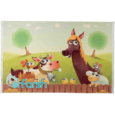 دکتر فرش - فرش اتاق کودک - فرش کودک محتشم مدل 100216 فرش کودک