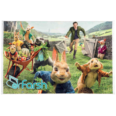 دکتر فرش - فرش اتاق کودک - فرش کودک محتشم مدل 100220 فرش کودک