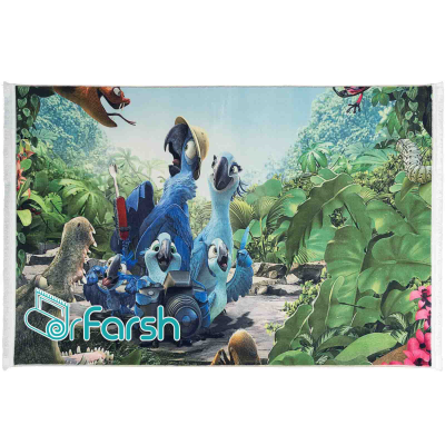 دکتر فرش - فرش اتاق کودک - فرش کودک محتشم مدل 100234 فرش کودک