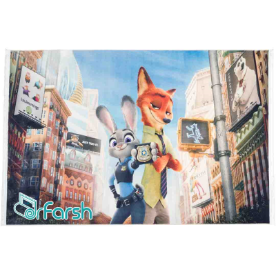 دکتر فرش - فرش اتاق کودک - فرش کودک محتشم مدل 100242 فرش کودک