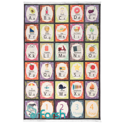 دکتر فرش - فرش اتاق کودک - فرش کودک محتشم مدل 100245 فرش کودک