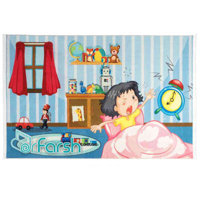 دکتر فرش - فرش اتاق کودک - فرش کودک محتشم مدل 100248 فرش کودک