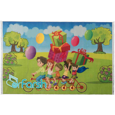 دکتر فرش - فرش اتاق کودک - فرش کودک محتشم مدل 100249 فرش کودک