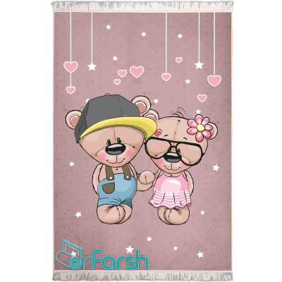 دکتر فرش - فرش اتاق کودک - فرش کودک محتشم مدل 100270 فرش کودک