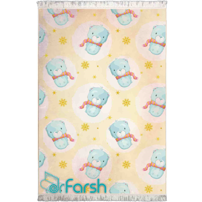 دکتر فرش - فرش اتاق کودک - فرش کودک محتشم مدل 100271 فرش کودک