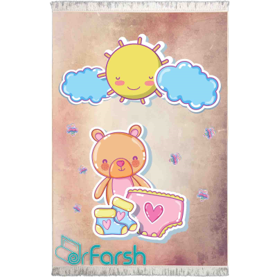 دکتر فرش - فرش اتاق کودک - فرش کودک محتشم مدل 100274 فرش کودک