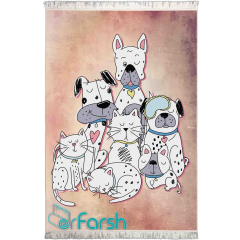 فرش کودک محتشم مدل 100279