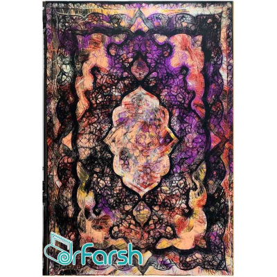 دکتر فرش - فرش وینتیج (کهنه نما) - فرش وینتیج برنتین مدل 21-863  + ارسال رایگان + خرید اقساطی | دکترفرش