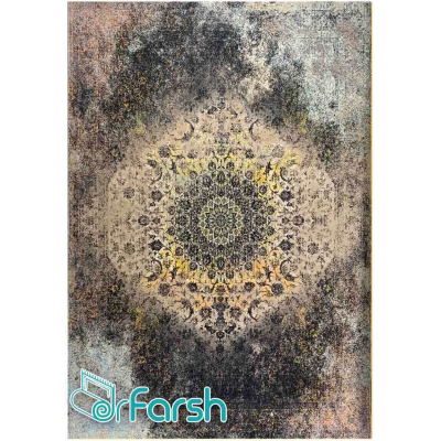 دکتر فرش - فرش وینتیج (کهنه نما) - فرش وینتیج برنتین مدل 11-822  + ارسال رایگان + خرید اقساطی | دکترفرش