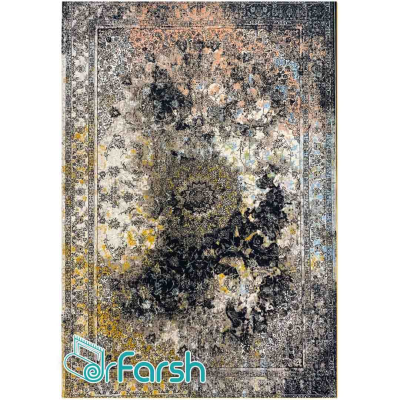 دکتر فرش - فرش وینتیج (کهنه نما) - فرش وینتیج برنتین مدل 11-806  + ارسال رایگان + خرید اقساطی | دکترفرش