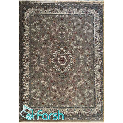 دکتر فرش - فرش 700 شانه - فرش 700 شانه نگین فیروزه مدل ارغوان رنگ فیلی فرش ارغوان نگین فیروزه