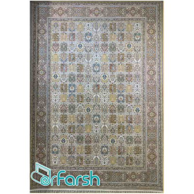 دکتر فرش - فرش 1200 شانه - فرش 1200 شانه قیطران طرح گلاره رنگ فیلی گلاره؛ طرحی جدید از قیطران