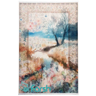 دکتر فرش - فرش ماشینی مدرن - فرش مدرن محتشم مدل 100442 فرش مدرن