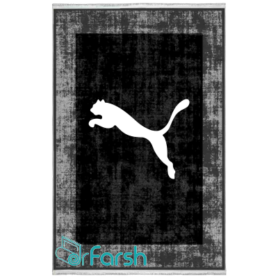 دکتر فرش - فرش ماشینی مدرن - فرش مدرن محتشم مدل 100459 رنگ مشکی فرش مدرن