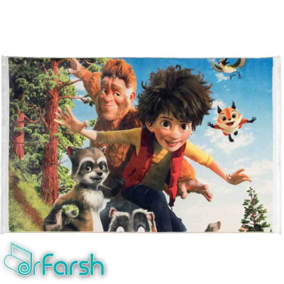 دکتر فرش - فرش اتاق کودک - فرش کودک محتشم مدل 100200 فرش کودک