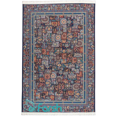 دکتر فرش - فرش چهل تکه - فرش چهل تکه محتشم مدل 100516 فرش چهل تکه