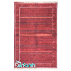 فرش سنتی محتشم مدل 100300 رنگ شرابی