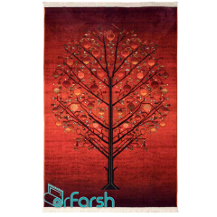 فرش سنتی محتشم مدل 100306 رنگ قرمز