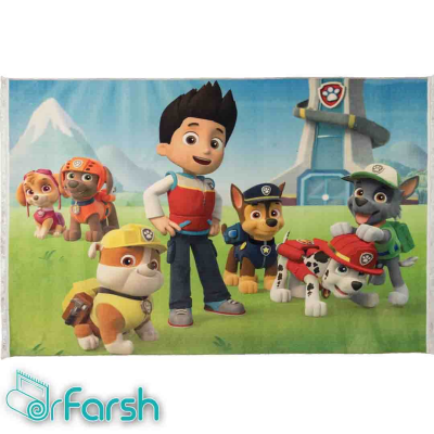 دکتر فرش - فرش اتاق کودک - فرش کودک محتشم مدل 100205 فرش کودک