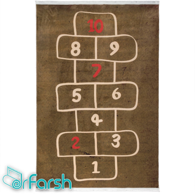 دکتر فرش - فرش اتاق کودک - فرش کودک محتشم مدل 100206 فرش کودک