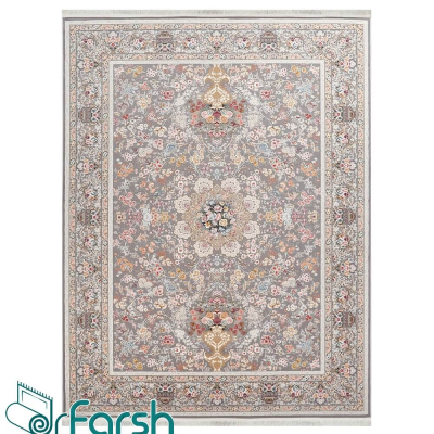 دکتر فرش - فرش 1200 شانه - فرش 1200 شانه زرین سیلک مدل 1405 + ارسال رایگان + امکان خرید اقساطی | دکترفرش