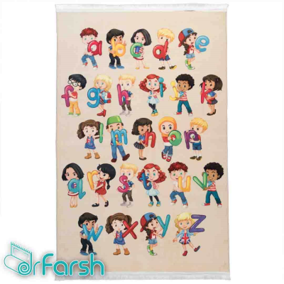 دکتر فرش - فرش اتاق کودک - فرش کودک محتشم مدل 100207 فرش کودک