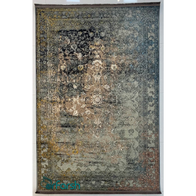 دکتر فرش - فرش وینتیج (کهنه نما) - فرش وینتیج برنتین مدل 11-801  + ارسال رایگان + خرید اقساطی | دکترفرش