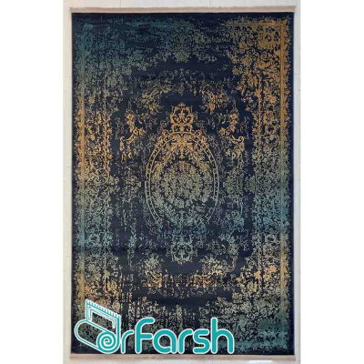 دکتر فرش - فرش وینتیج (کهنه نما) - فرش وینتیج برنتین مدل 32-143 + ارسال رایگان + امکان خرید اقساطی | دکترفرش