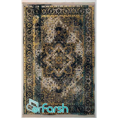 دکتر فرش - فرش وینتیج (کهنه نما) - فرش وینتیج برنتین مدل 32-173 +امکان خرید اقساطی و ارسال رایگان | دکترفرش