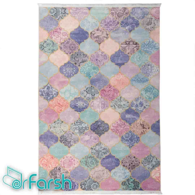 دکتر فرش - فرش چهل تکه - فرش چهل تکه محتشم مدل 100502 فرش چهل تکه