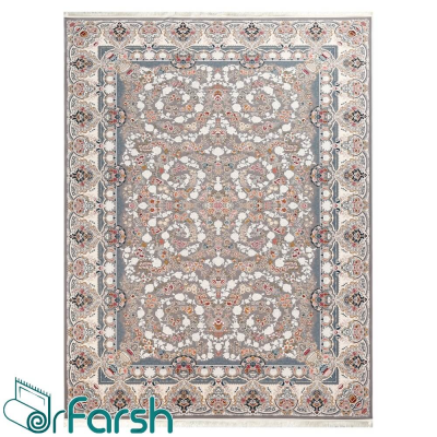 دکتر فرش - فرش 1200 شانه - فرش 1200 شانه زرین سیلک مدل 1480 + ارسال رایگان + امکان خرید اقساطی | دکترفرش