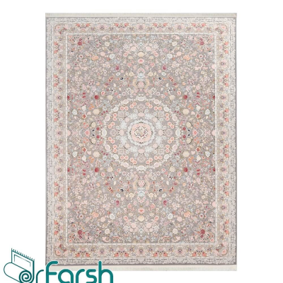 دکتر فرش - فرش 1200 شانه - فرش 1200 شانه زرین سیلک مدل 1485 + ارسال رایگان + امکان خرید اقساطی | دکترفرش