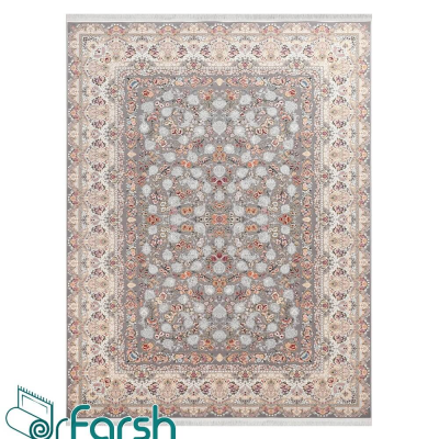 دکتر فرش - فرش 1200 شانه - فرش 1200 شانه زرین سیلک مدل 1495 + ارسال رایگان + امکان خرید اقساطی | دکترفرش