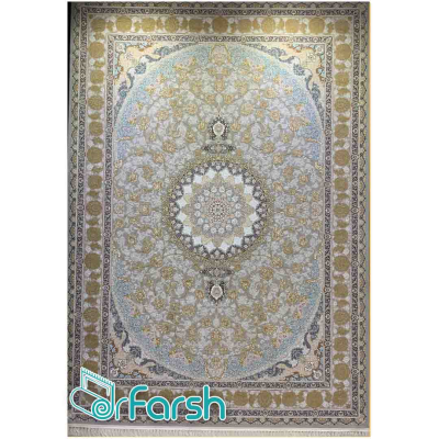 دکتر فرش - فرش 1200 شانه - فرش 1200 شانه قیطران طرح سارا رنگ فیلی سارا؛ طرحی جدید از قیطران
