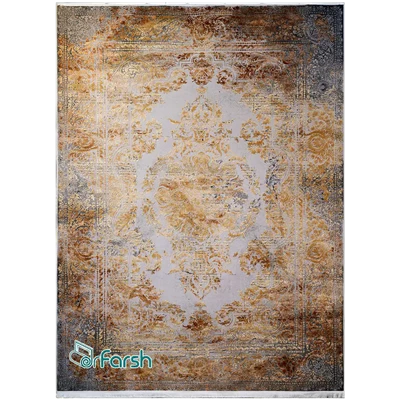 دکتر فرش - فرش بامبو - فرش بامبو مدل 2032 + ارسال رایگان + امکان خرید اقساطی | دکترفرش